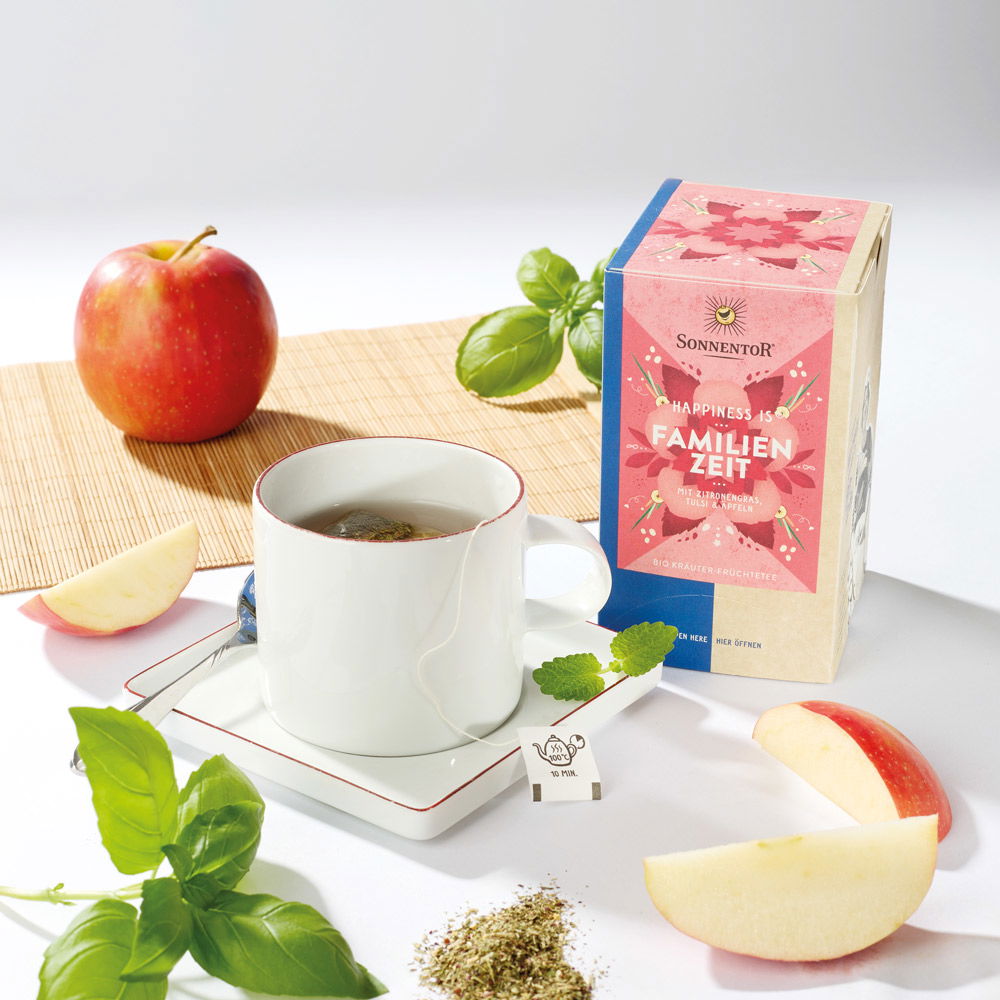 Kräuter- Früchteteemischung Familienzeit Bio