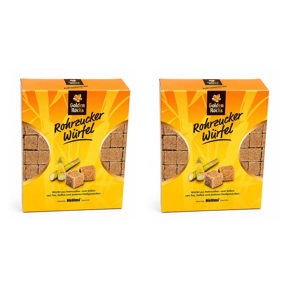 Rohrzucker-Würfel 2er-Set