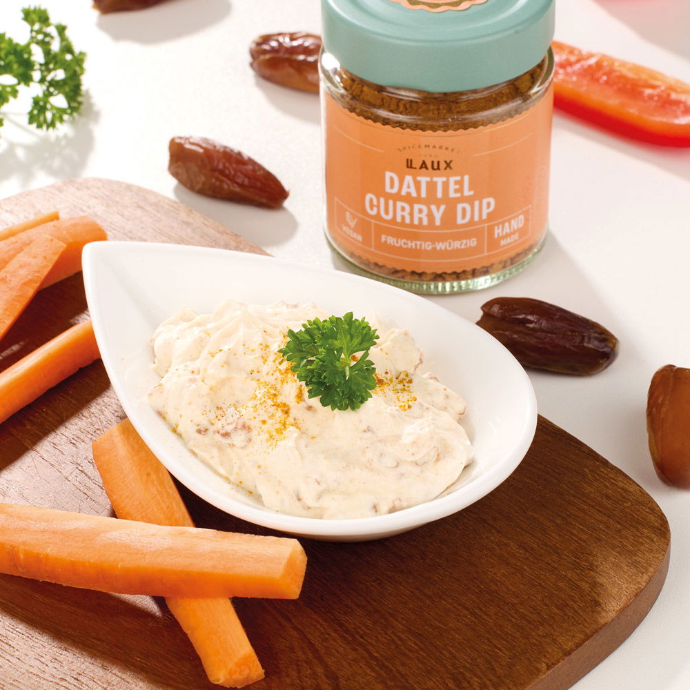 Gewürzzubereitung Dip Dattel-Curry