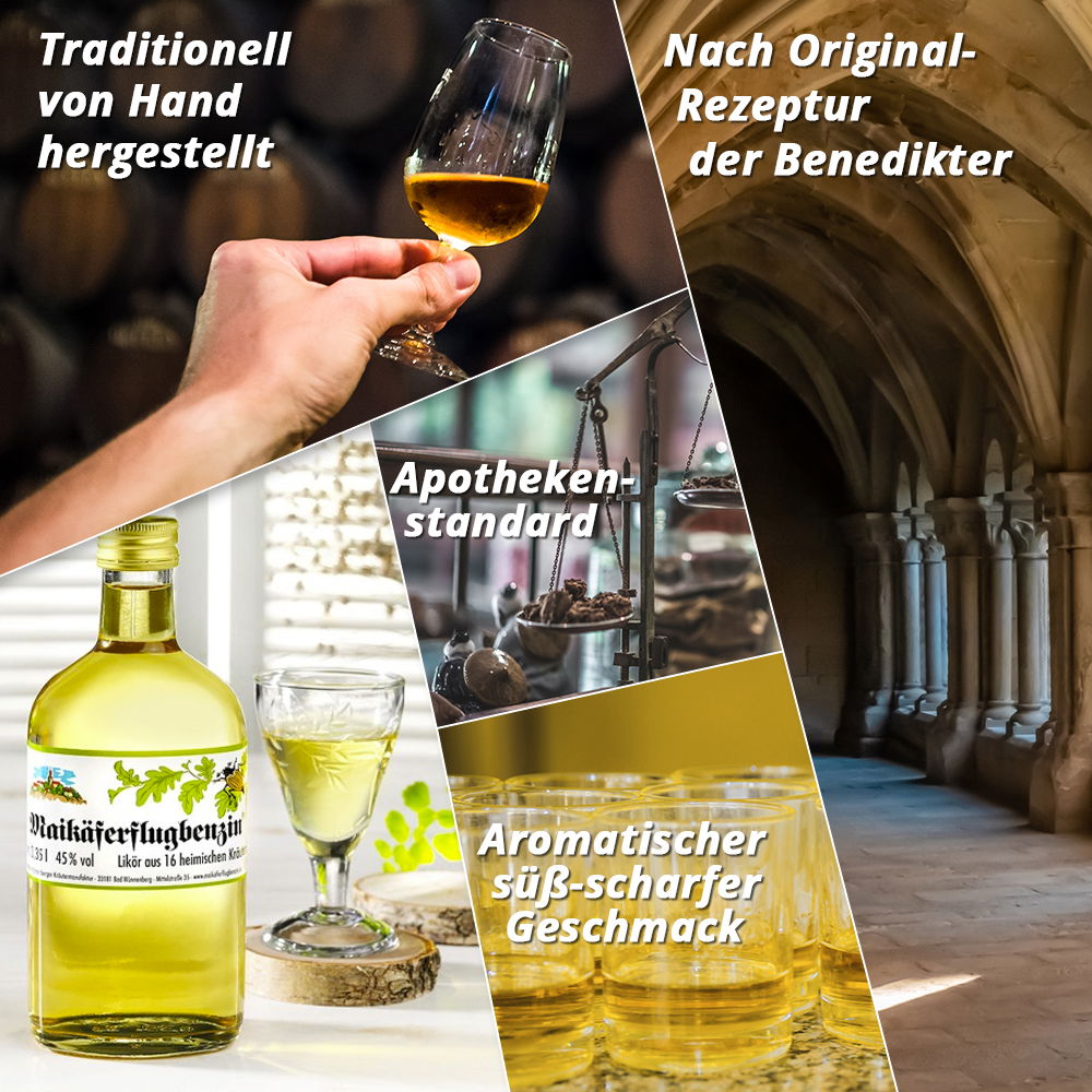 Maikäferflugbenzin Likör