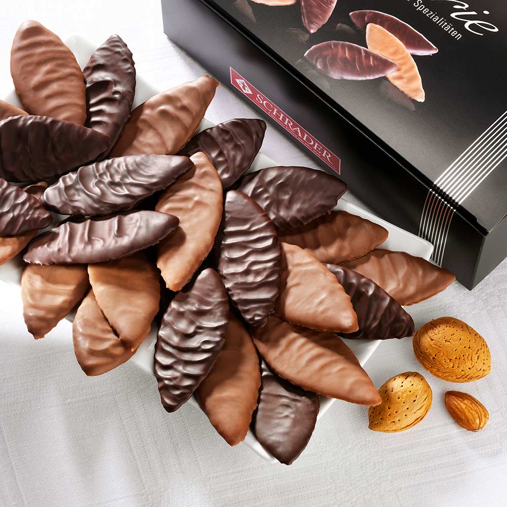 Schrader Mandel Krokantblätter