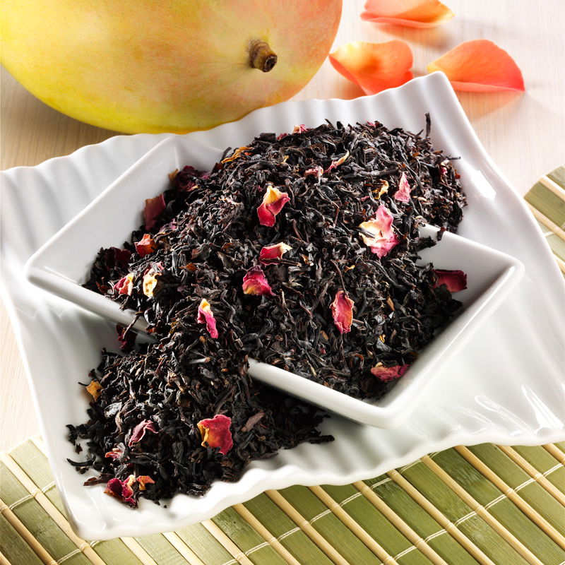 Rauf Tee aromatisierter Schwarztee Tropenzauber