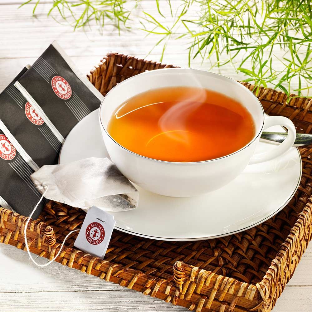 Schrader Teebeutel Schwarzer Tee Earl Grey´s Tea
