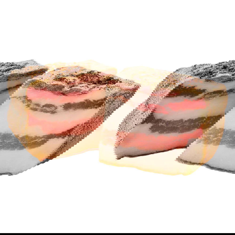 Pancetta mit Wacholder, im Stück