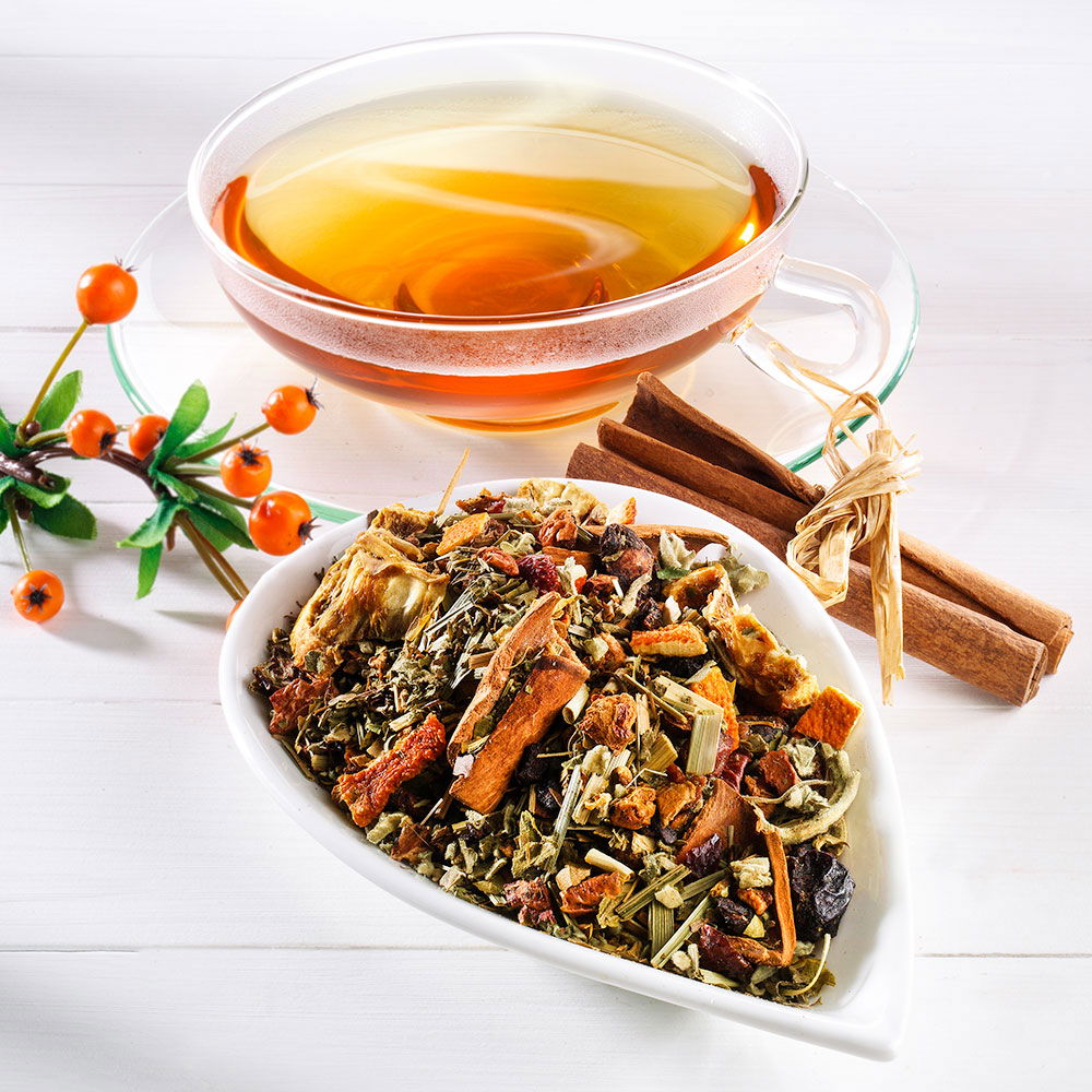 Schrader Kräutertee Sanddorn-Zimt natürlich