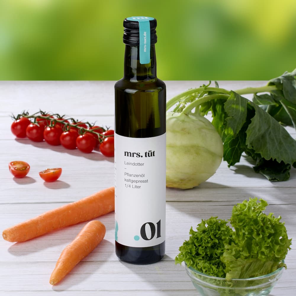 mrs. tüt Leindotteröl aus Norddeutschland
