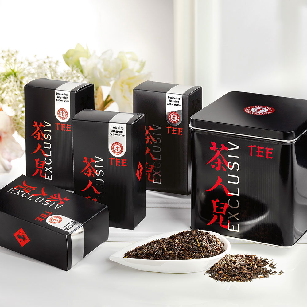 Schrader Schwarzer Tee Darjeeling Second Flush-Sortiment