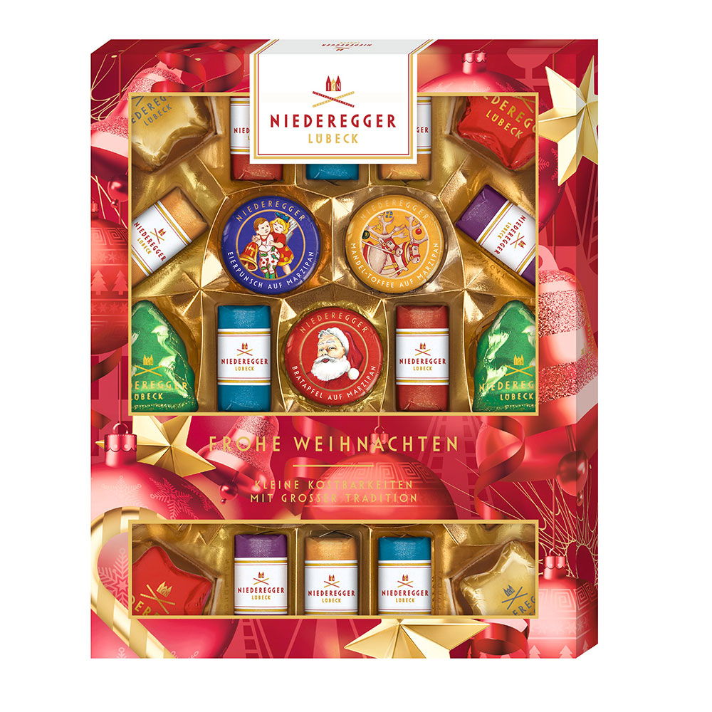Niederegger Marzipanerie "Frohe Weihnachten"