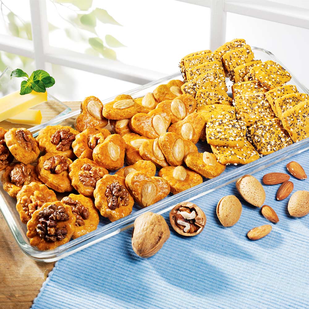 Käsegebäck Variationen 3er-Set