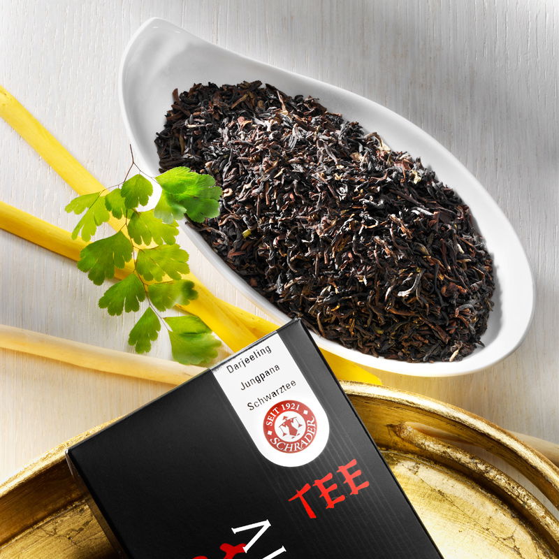 Schrader Schwarzer Tee Darjeeling Second Flush Jungpana FTGFOP1 Bio