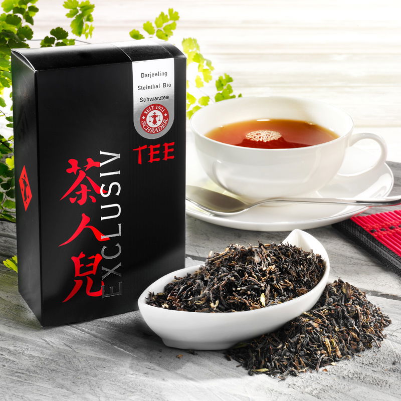 Schrader Schwarzer Tee Darjeeling Autumnal Steinthal FTGFOP1 Bio