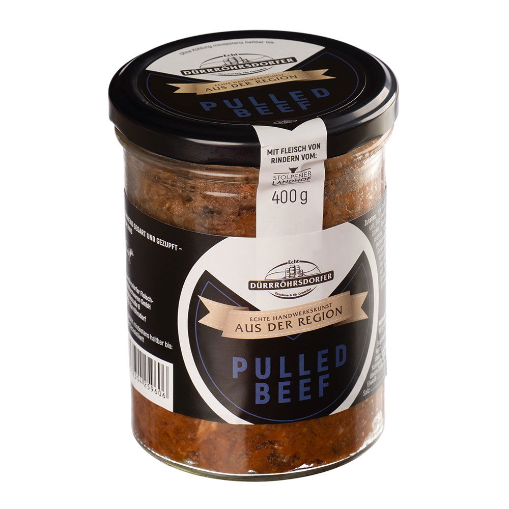 Dürrröhrsdorfer Pulled Beef in BBQ