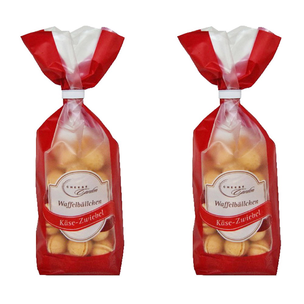 Waffelbällchen Käse-Zwiebel 2er-Set