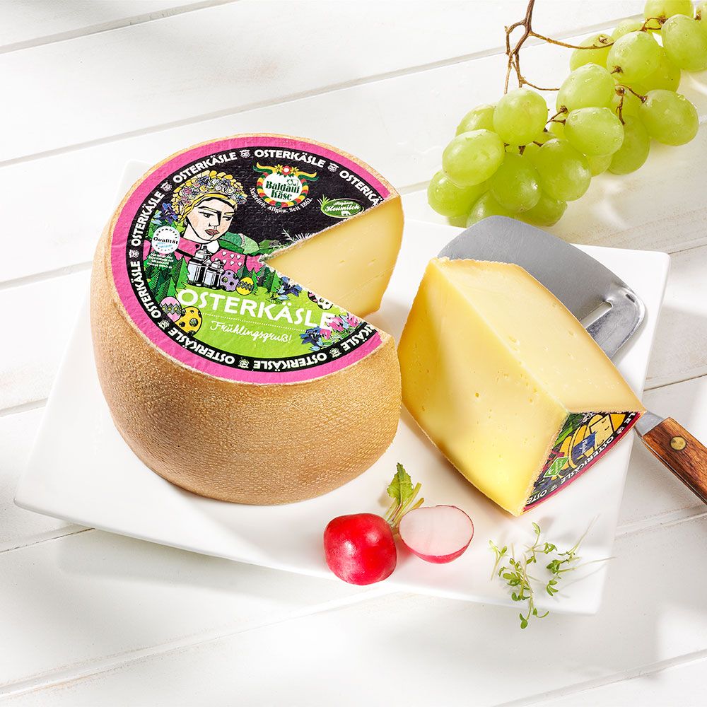 Oster-Alpkäse-Laib, im Stück