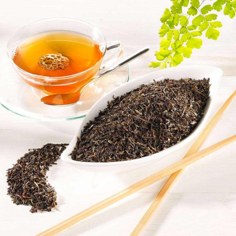 Rauf Tee Schwarzer Tee Darjeeling FF Garten Steinthal Bio