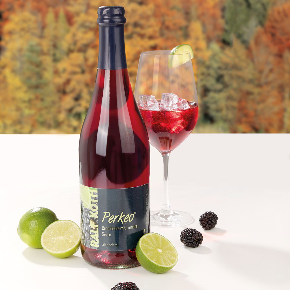 Perkeo Brombeere-Limette-Secco, alkoholfrei