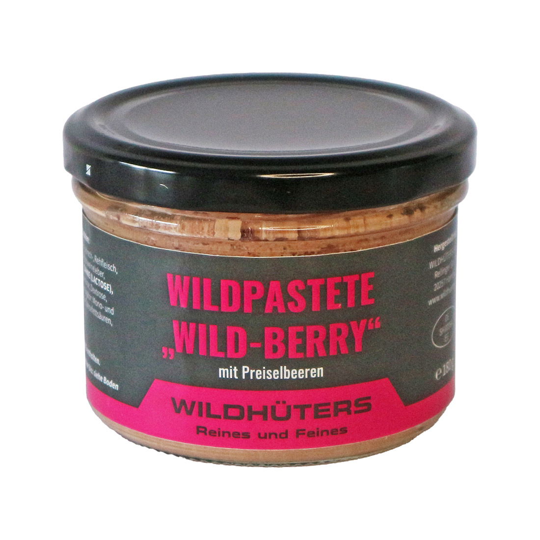 WILDHÜTERS Wild-Pastete mit Preiselbeeren