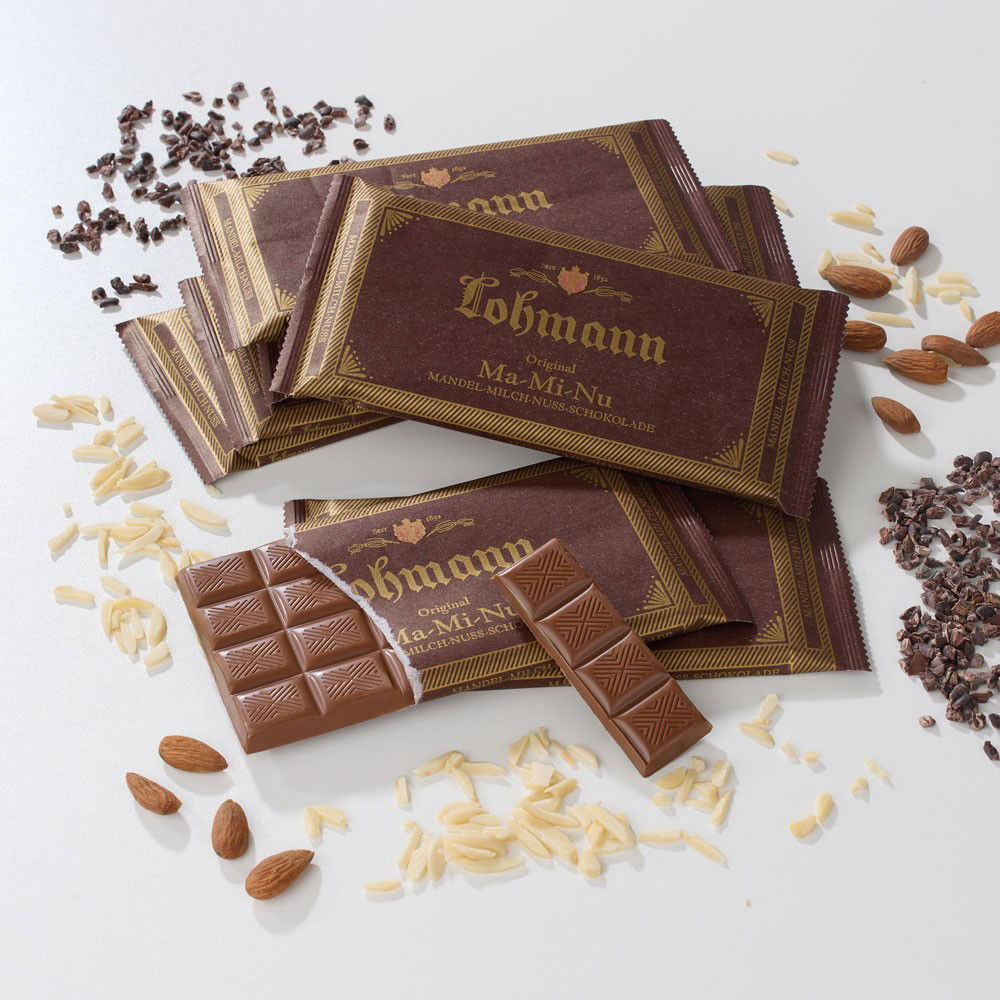 Lohmann Schokolade Mandel-Milch-Nuss 10er-Set