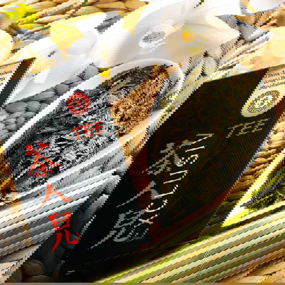 Schrader Grüner Tee China Taohua Lung Ching First Grade Bio