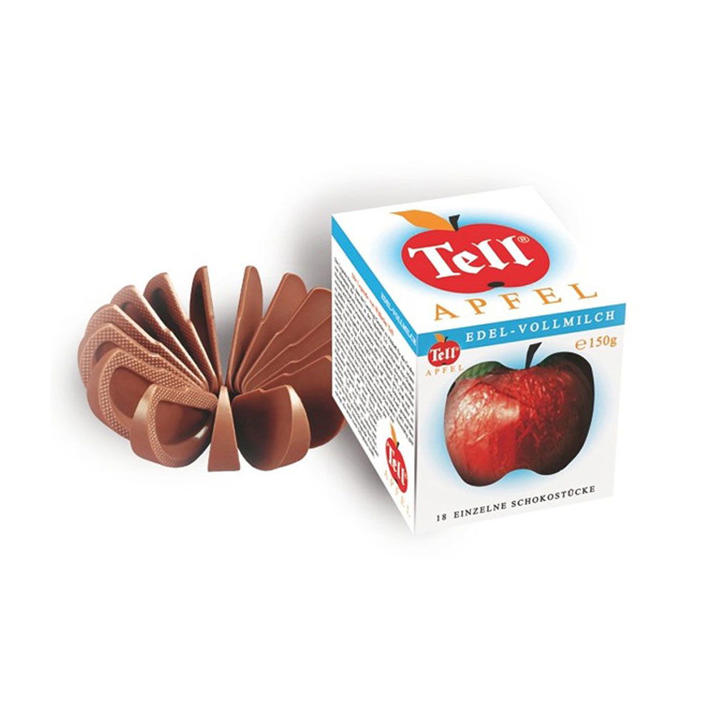 Tellapfel Vollmilch