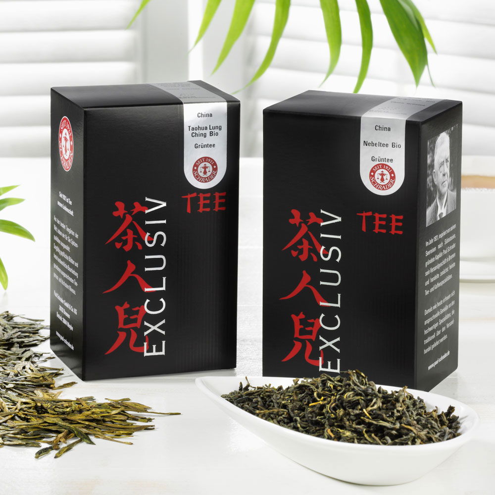 Schrader Probierset China Grüntee Exzellent Bio
