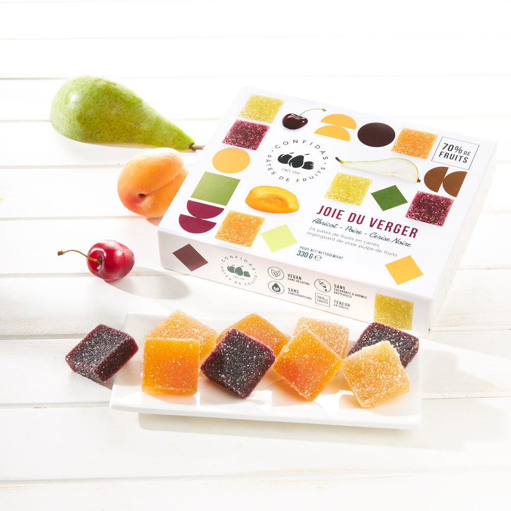 Belgisches Fruchtgelee aus 70% natürlichem Fruchtmark