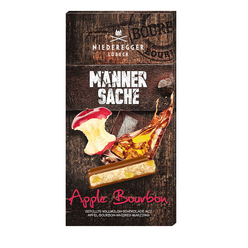 Niederegger Marzipan-Schokolade Männersache "Apple Bourbon"