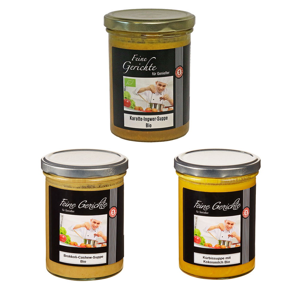 Schrader Herbstsuppen Bio 3er-Set
