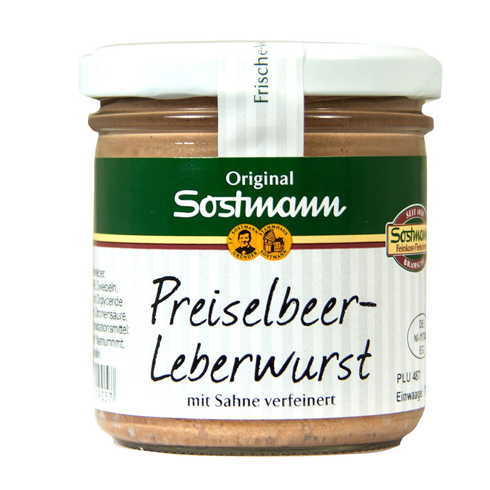 Preiselbeer-Leberwurst