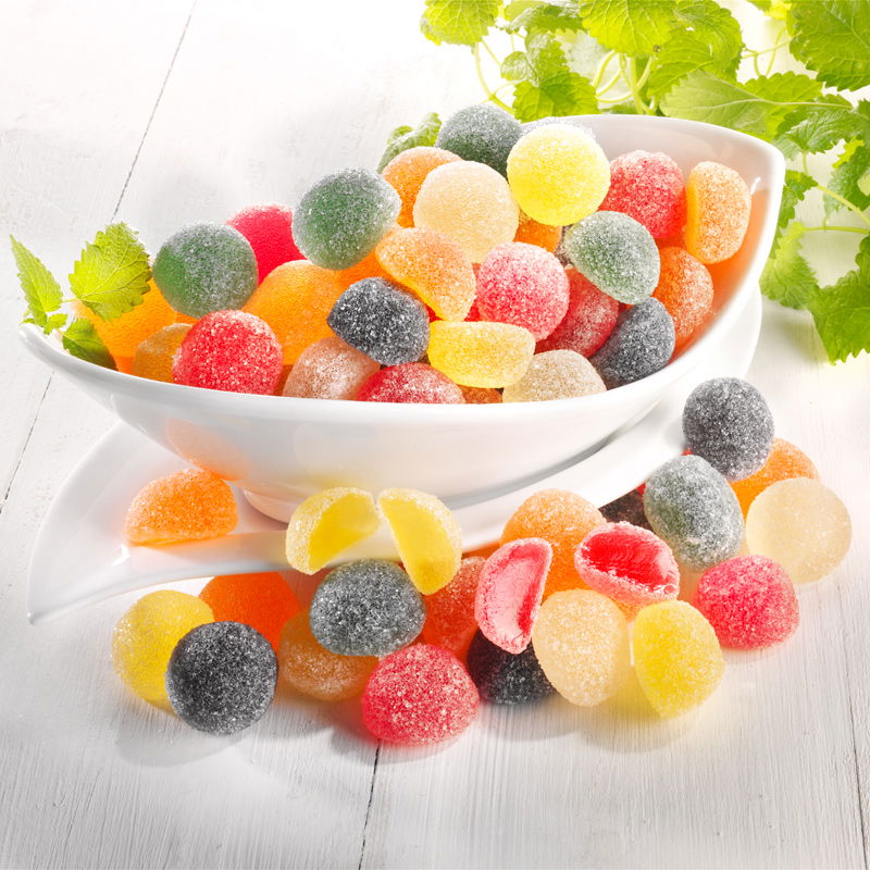 Gelee-Früchte-Mischung