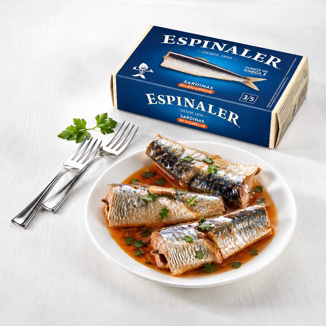 Sardinen nach Escabèche Art
