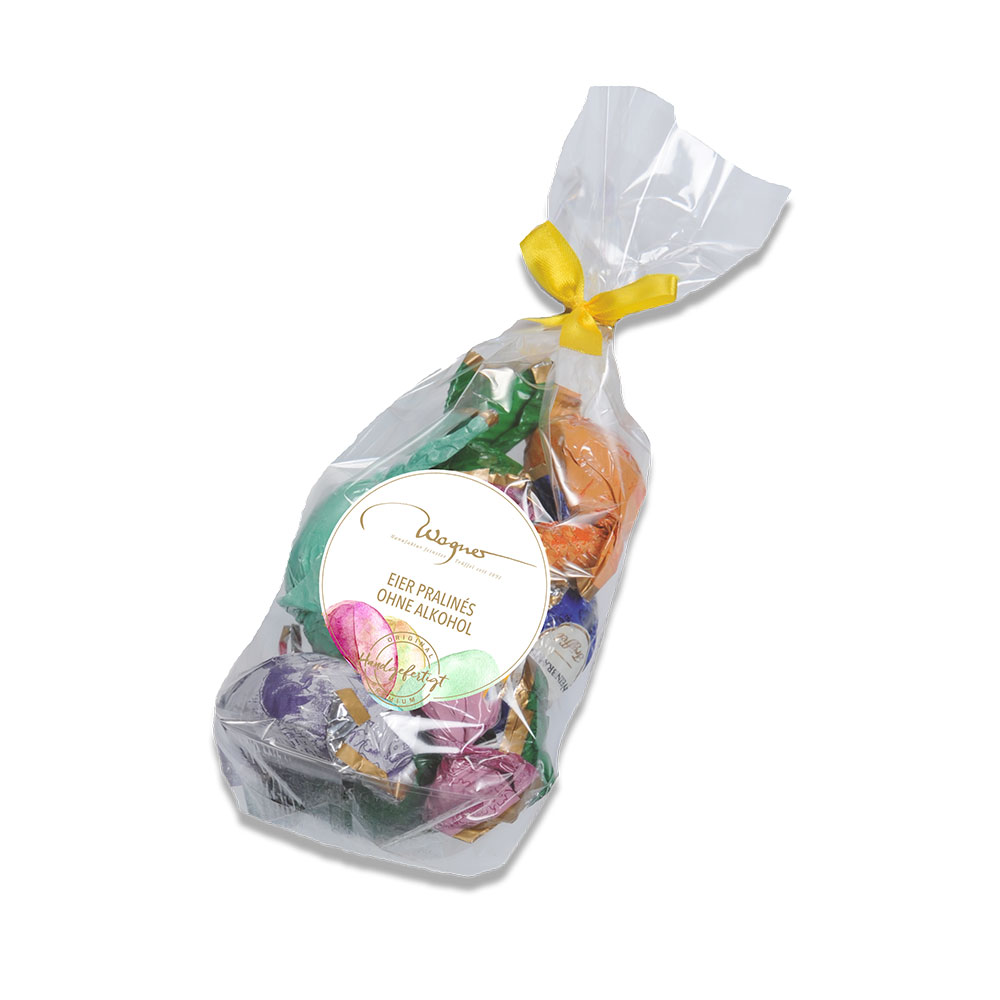 Trüffel Pralinen Eier, ohne Alkohol