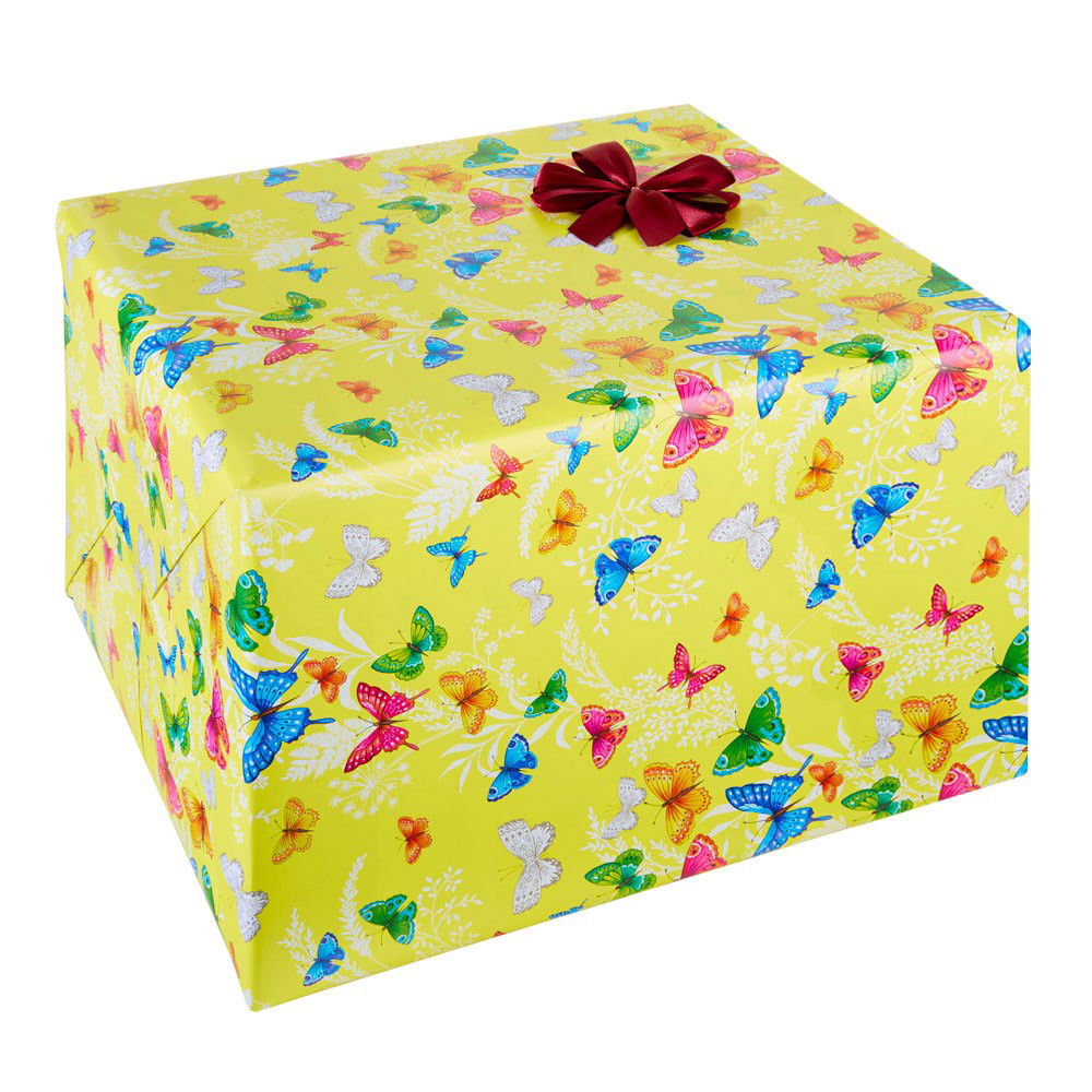 Geschenkverpackung Schmetterlinge