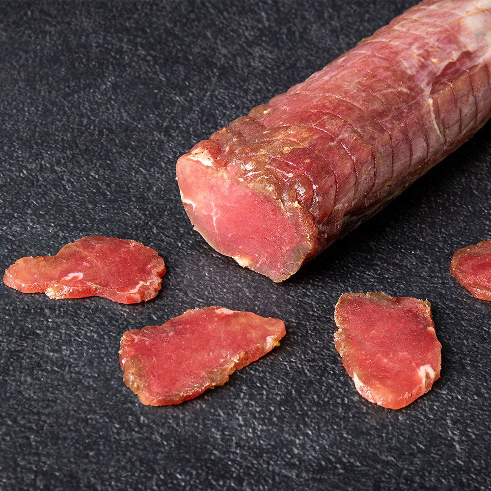 Trüffelfilet vom Vulcano Schwein, im Stück