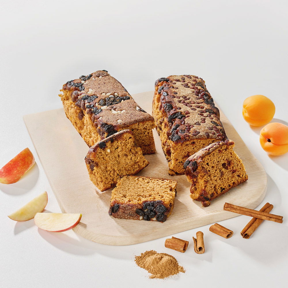 Gewürzkuchen Apfel-Zimt, vegan