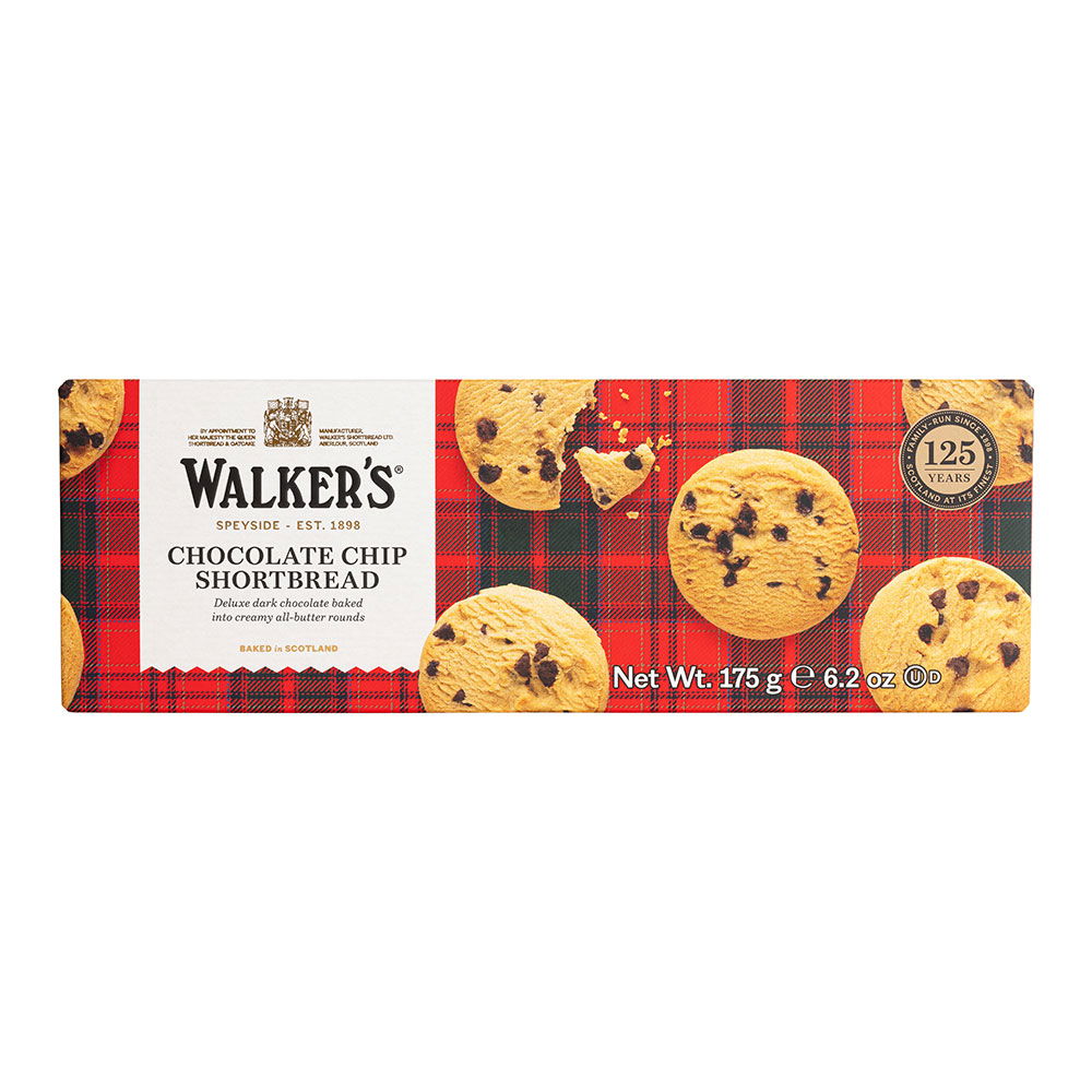 Walkers Shortbread Chocolate Chip mit Schokoladenstückchen