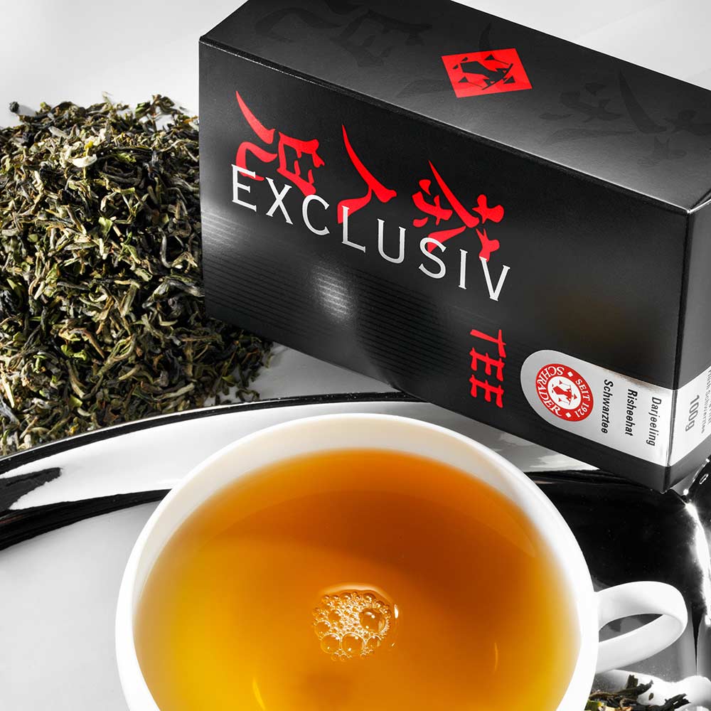 Schrader Schwarzer Tee Darjeeling Risheehat FTGFOP1 Bio