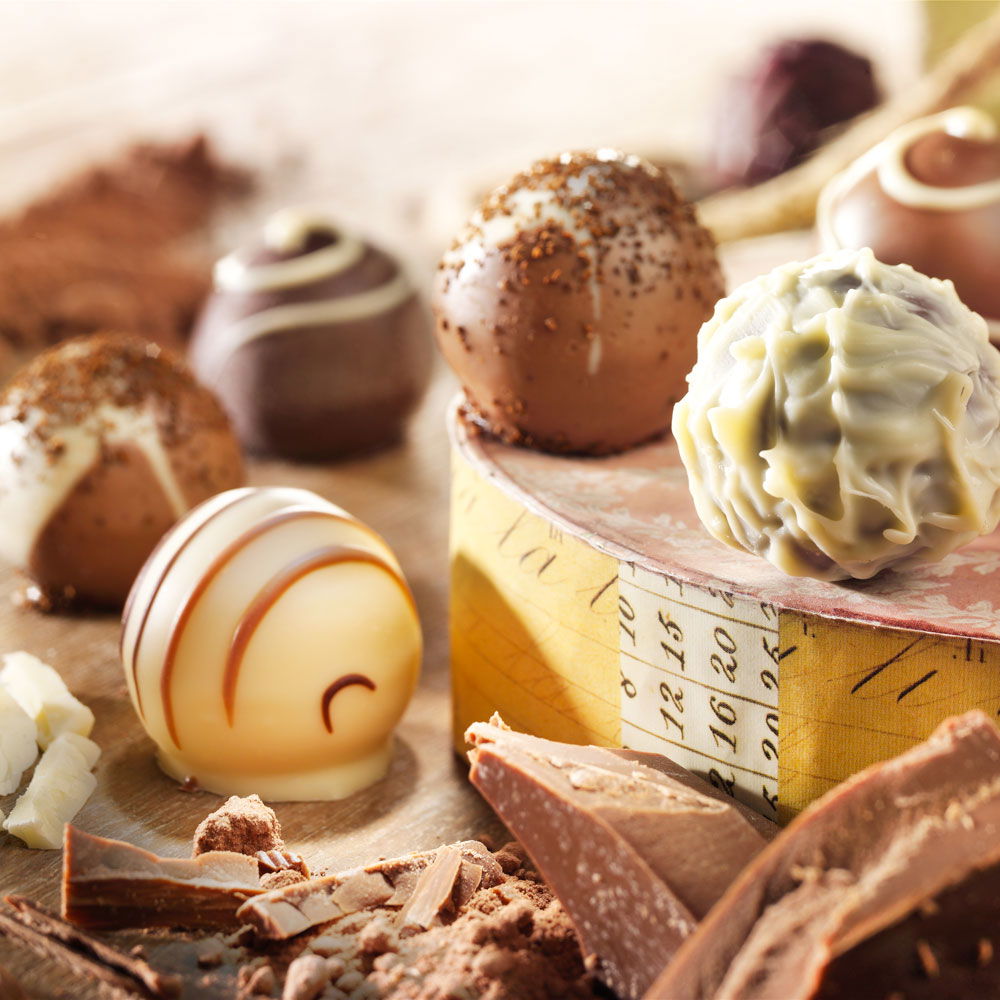 Schrader Pralinen Trüffelauslese mit Alkohol