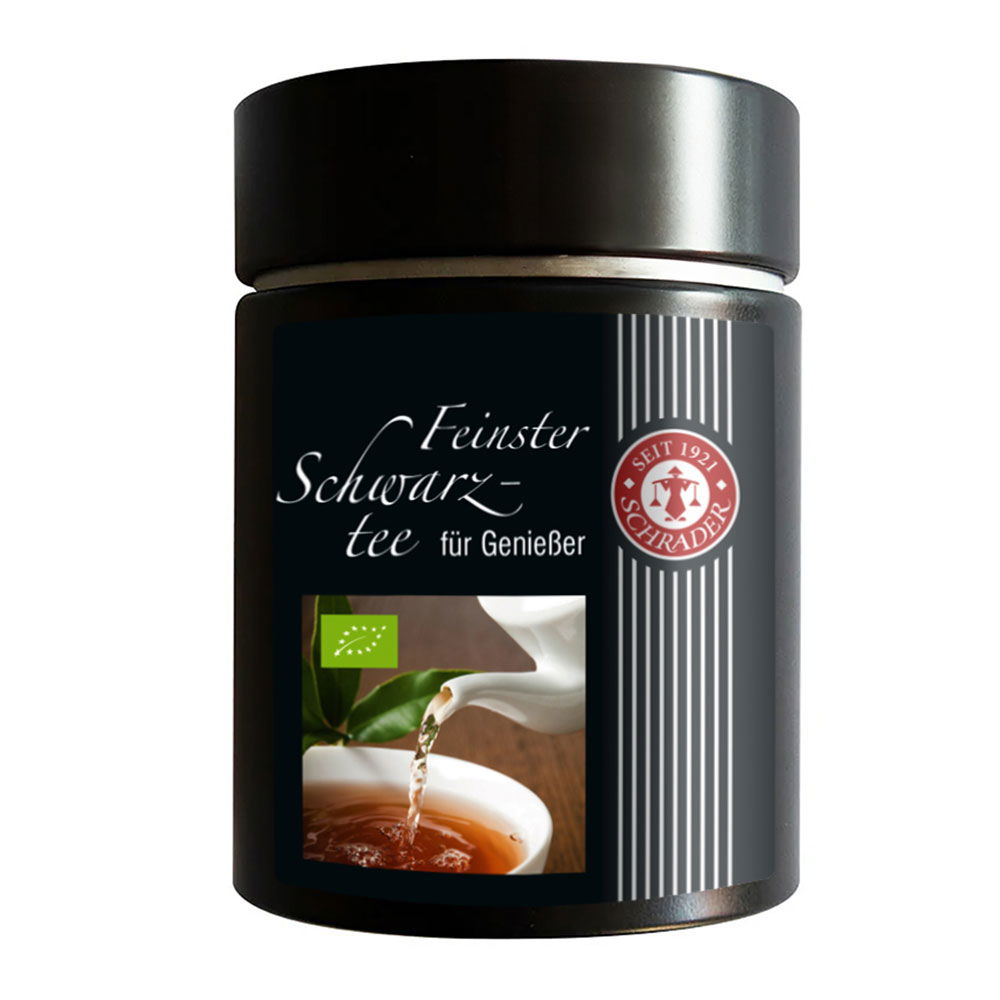 Schrader Schwarzer Tee China Lapsang Souchong Pearls Bio