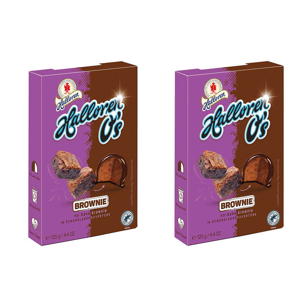 Halloren O's Pralinen Brownie 2er-Set