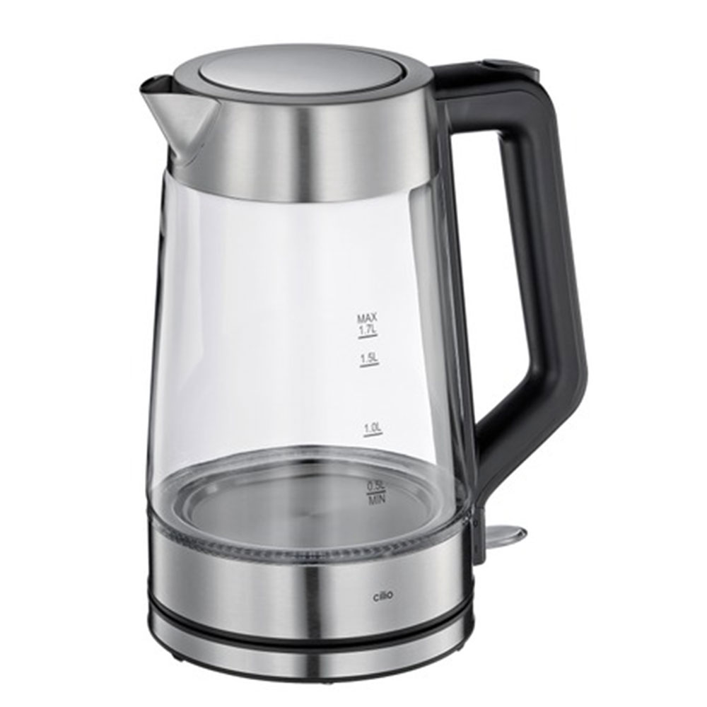 Cilio Glas-Wasserkocher Classic Vesuvio