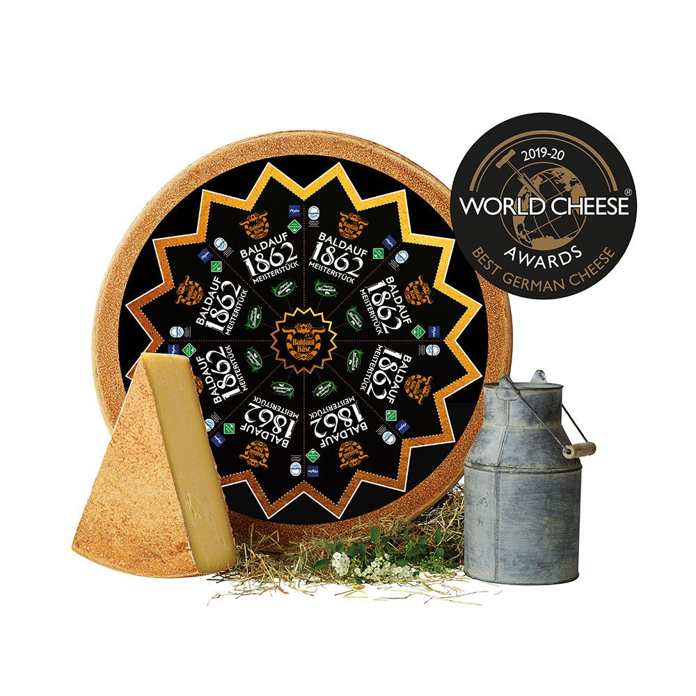 Käse Baldauf 1862 Meisterstück, im Stück