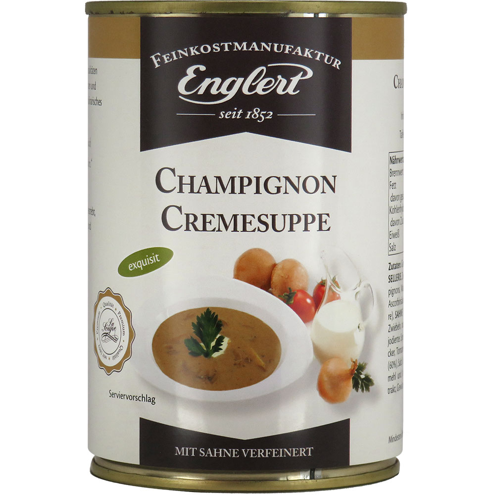 Champignon-Cremesuppe