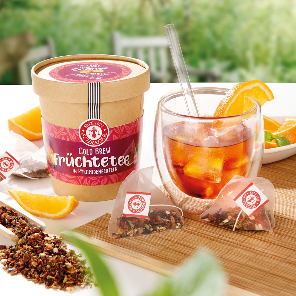 Schrader Cold Brew Mocktail Orange