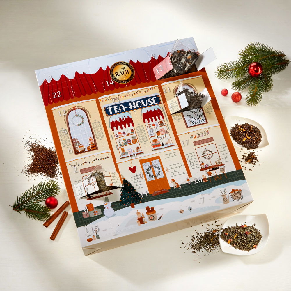 Rauf Tee Adventskalender Tea-House Bio