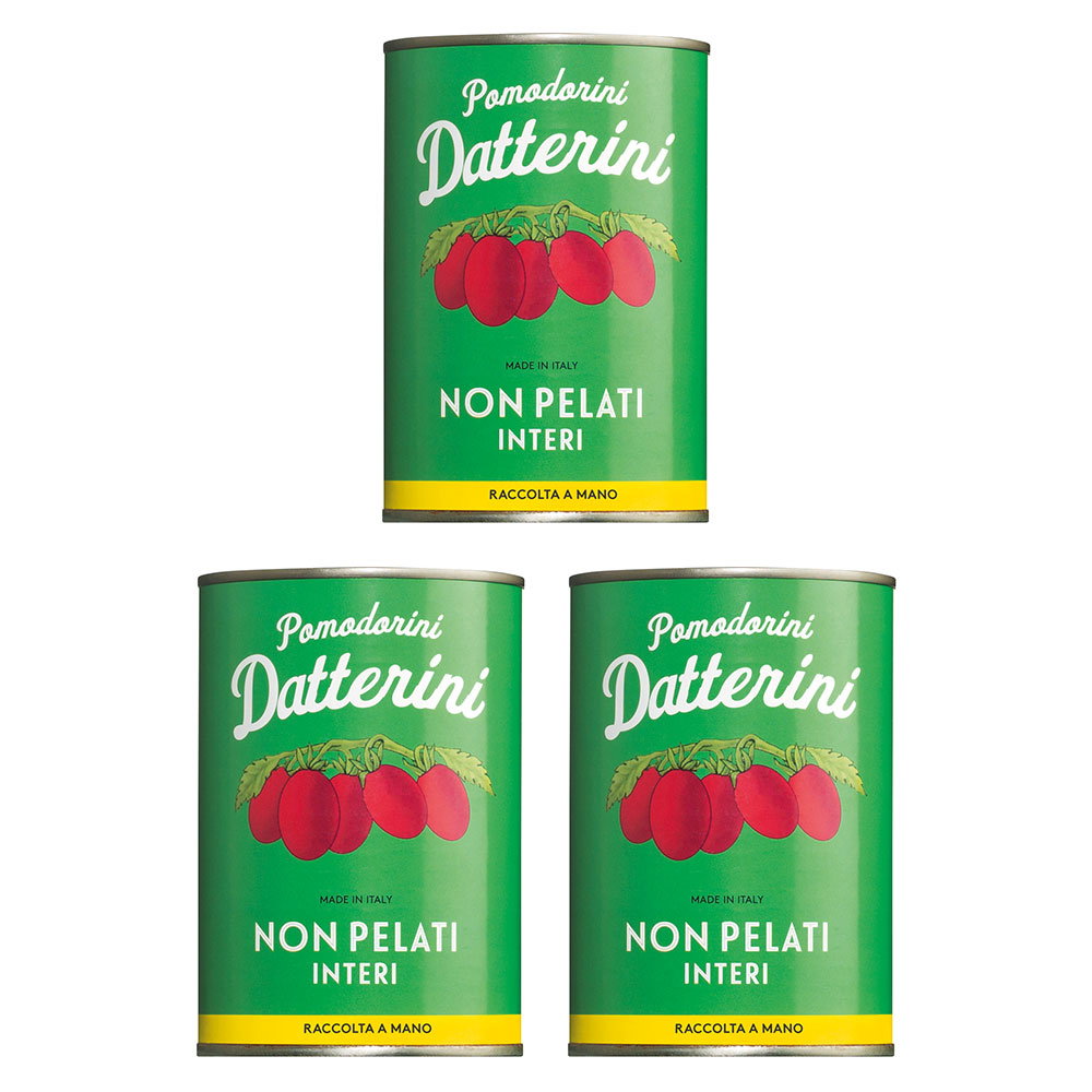 Kleine, ungeschälte Datteltomaten "Datterini" 3er-Set