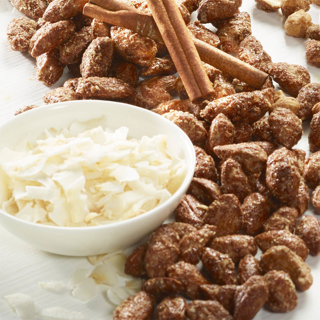 Schrader Mandeln mit Zimt-Kokos-Glasur