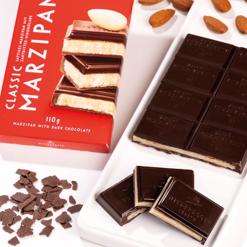 Niederegger Marzipan mit Zartbitterschokolade Classic