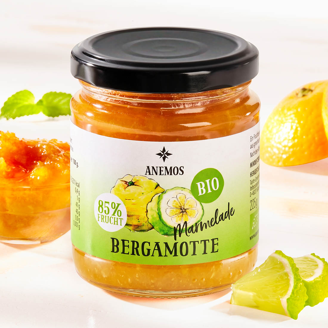 Anemos Bergamotte-Marmelade Bio