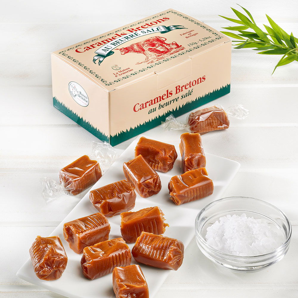Bretonische Karamellbonbons mit gesalzener Butter